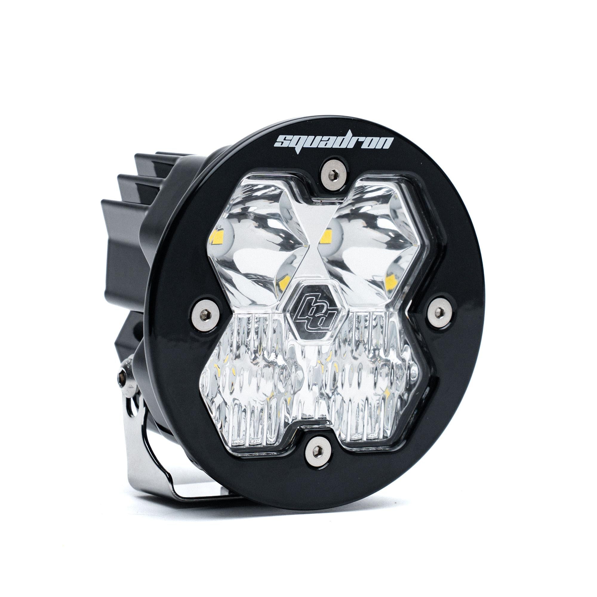 Squadron-R 2.0 Sport Black LED Auxiliary Light Pod Universal Clear Baja Designs