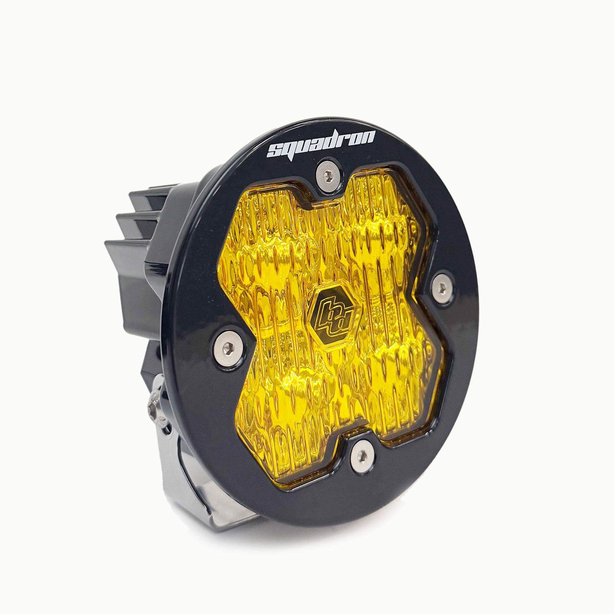 Squadron-R 2.0 Sport Black LED Auxiliary Light Pod Universal Baja Amber Baja Designs