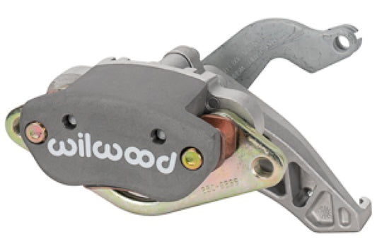 Wilwood Caliper-MC4 Mechanical-R/H Grey w/ Logo 1.11in Piston .39in Disc-LTW Motorsports