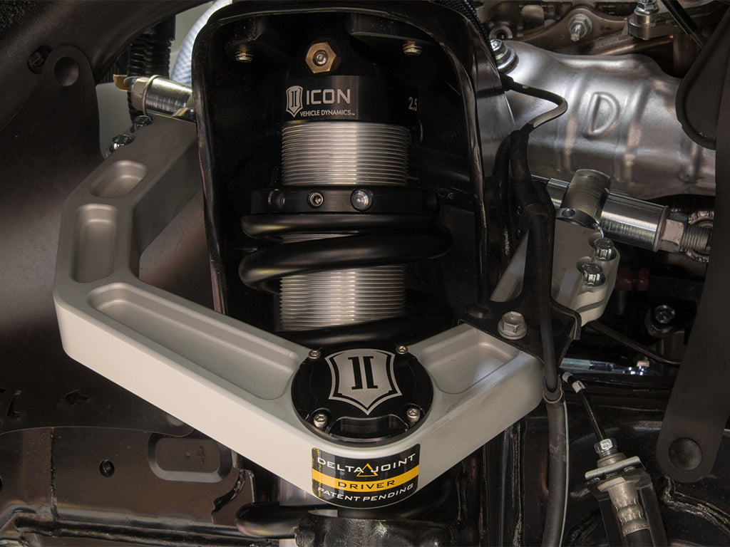 2007-2014 Toyota FJ Cruiser 2003-2024 Toyota 4Runner 2003-2023 Lexus GX Billet Upper Control Arm W  Delta Joint Kit Icon Vehicle Dynamics