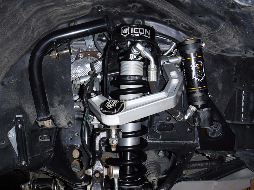 2005-2023 Toyota Tacoma 2.5 Vs Extended Travel Remote Reservoir W/ CDEV Coilover Kit Icon Vehicle Dynamics