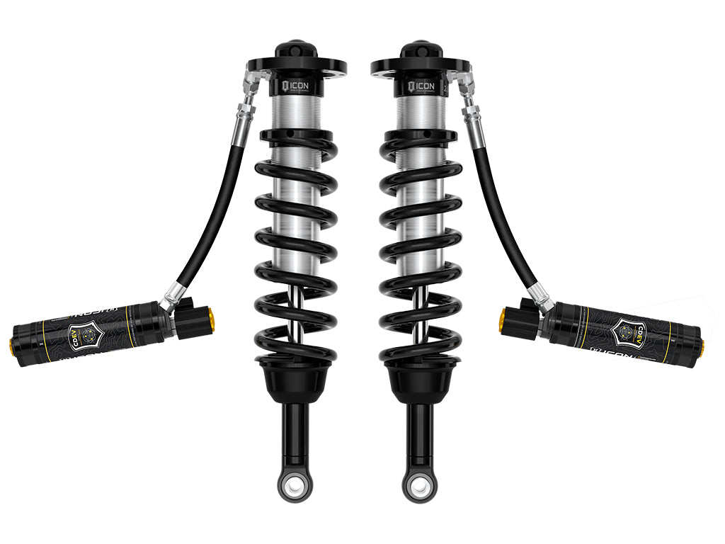 2025 Toyota 4Runner 4WD 1.25-3 Inch Lift Front 2.5 Series Coilover Kit Remote Reservoir W/ CDEV Icon Vehicle Dynamics