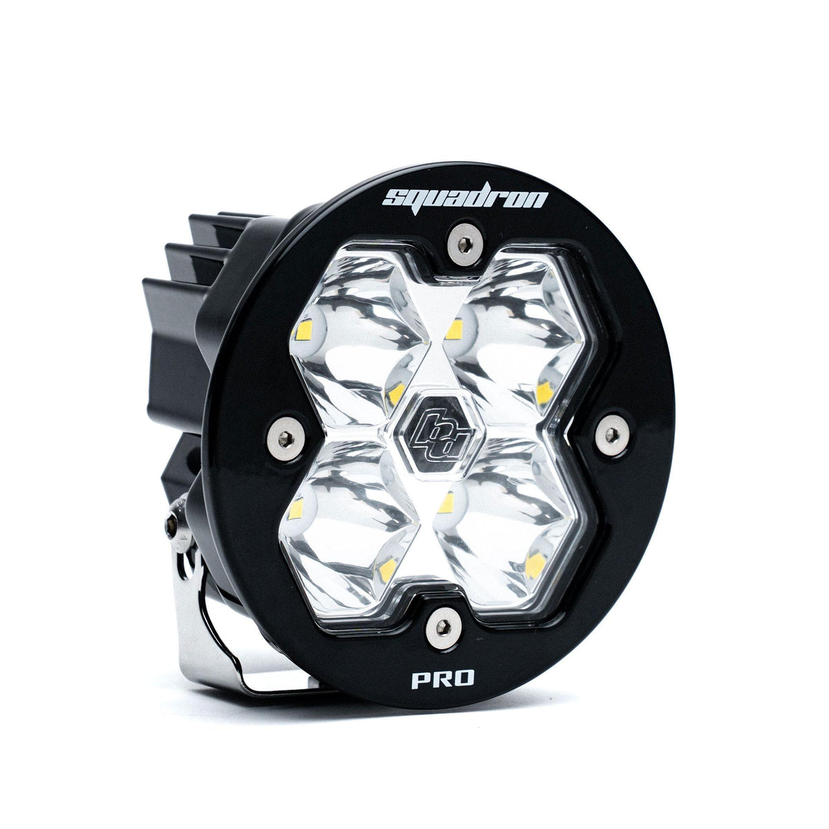 Squadron-R 2.0 Pro Black LED Auxiliary Light Pod Universal Clear Baja Designs