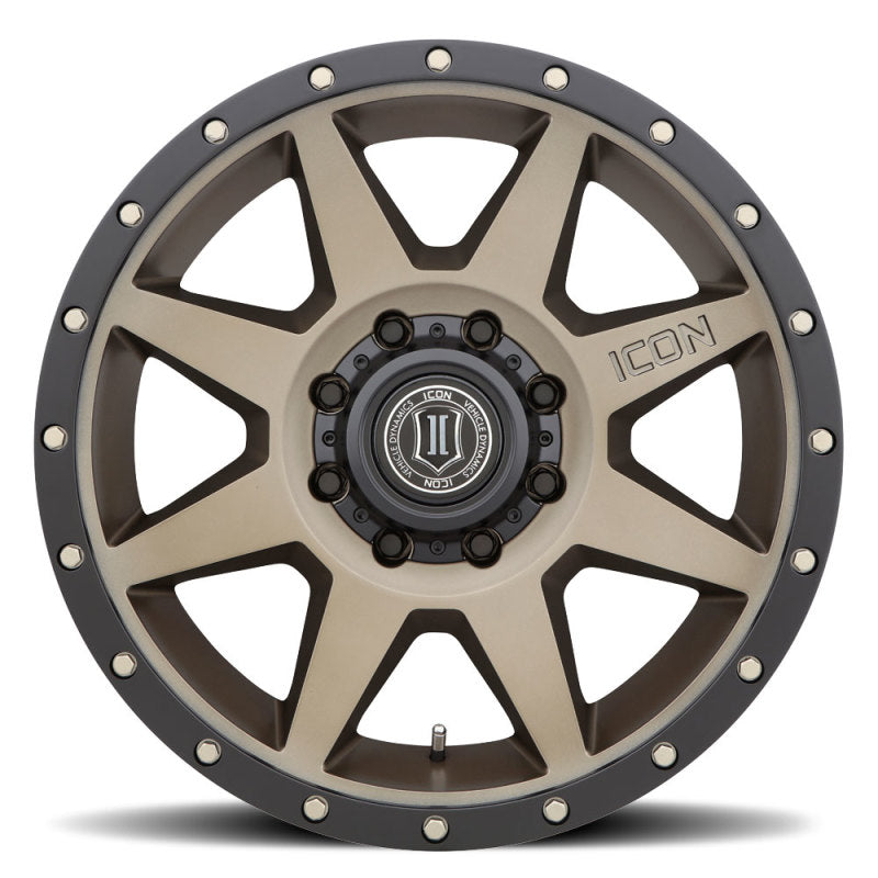 ICON Rebound 20x9 8x6.5in 12mm Offset 5.5in BS Bronze Wheel-LTW Motorsports