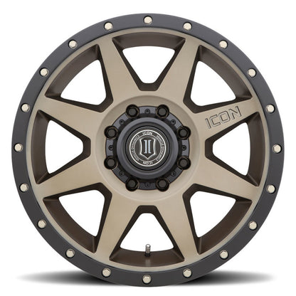 ICON Rebound 20x9 8x180 12mm Offset 5.5in BS Bronze Wheel-LTW Motorsports
