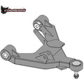 Camburg 05-15 Toyota Tacoma Pre/4wd / 03-09 4-Runner / 07-09 FJ Performance Slapper Lower Arm Kit-LTW Motorsports