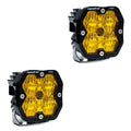 Baja Designs Squadron-R 2.0 Sport (Pair) LED Wide Cornering / No Harness - Baja Amber