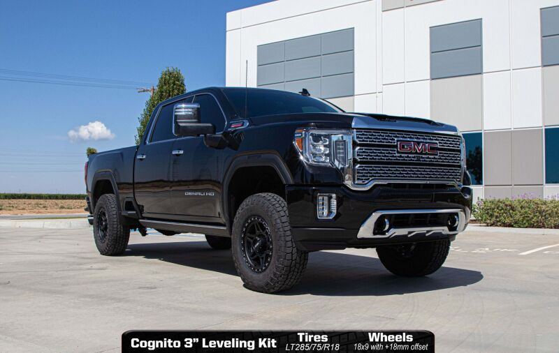 Cognito 20-24 Chevy/GMC Silv/Sierra 2500/3500 HD 2WD/4WD 3in Elite Leveling Kit w/ Elka 2.5 RR-LTW Motorsports