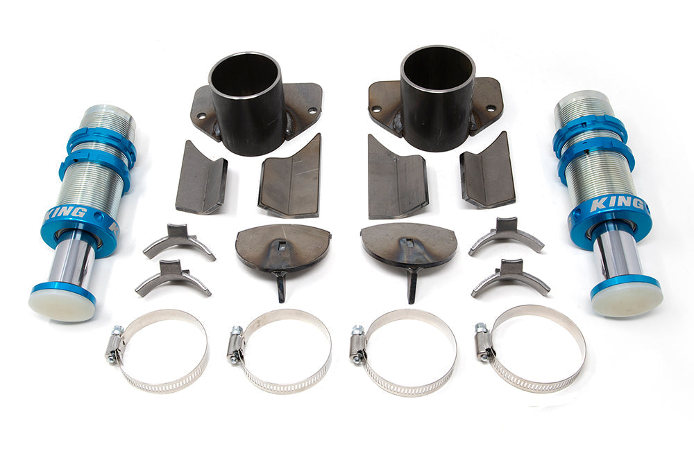 07-17 Toyota FJ Cruiser Rear Bump Stop Mounting Kit with King 2.0 Bump Stops-LTW Motorsports