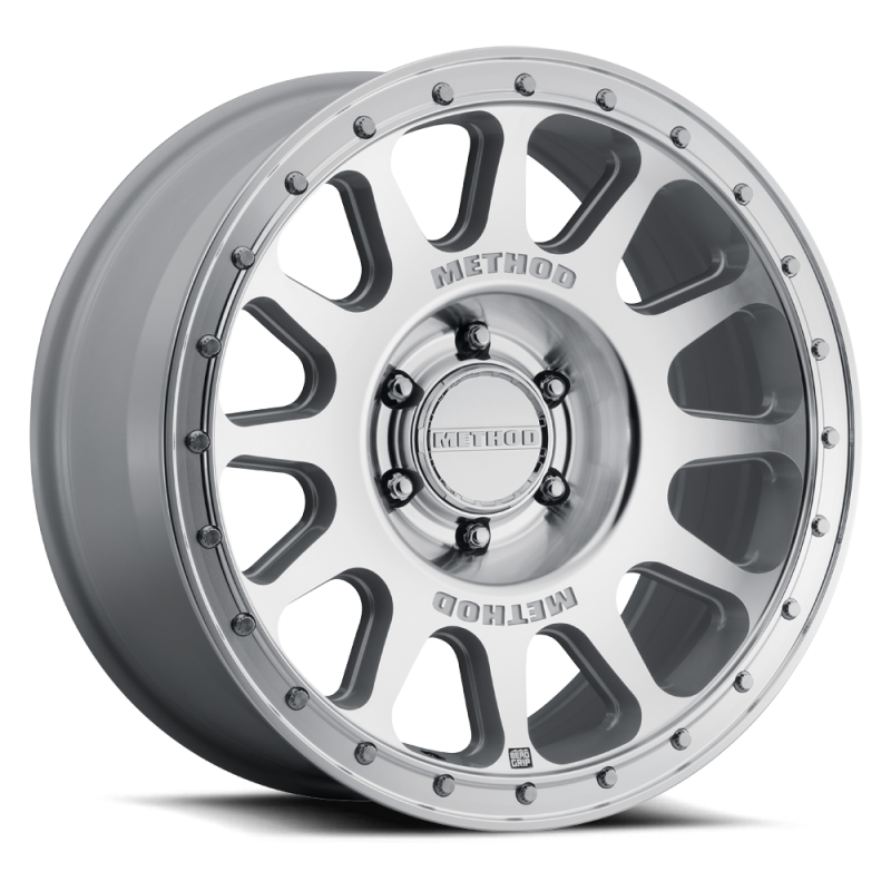 Method MR709 HD Bead Grip 20x 9in / ET12 / 6x5.5 BP / 106.25mm Bore - Machined Wheel