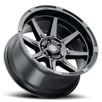 Bandit 20X10 / 5X5 / -24MM / 4.5 Inch Back Space Gloss Black, ICON Alloys