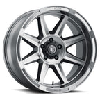 Bandit 20X10 / 5X5 / -24MM / 4.5 Inch Back Space Gun Metal, ICON Alloys