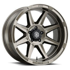 Bandit 20X10 / 6 X 5.5 / -24MM / 4.5 Inch Back Space Gloss Bronze, ICON Alloys