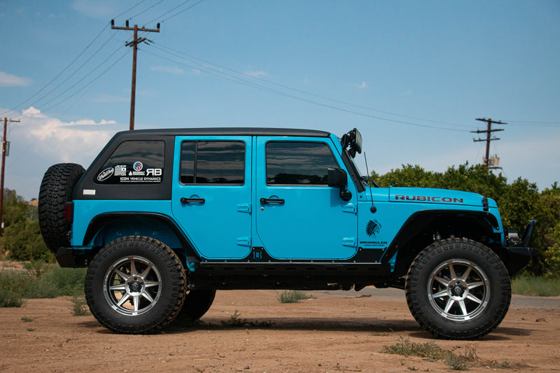 ICON Bandit 20x10 5x5 -24mm 4.5in BS 71.50mm Bore Gun Metal Wheel-LTW Motorsports