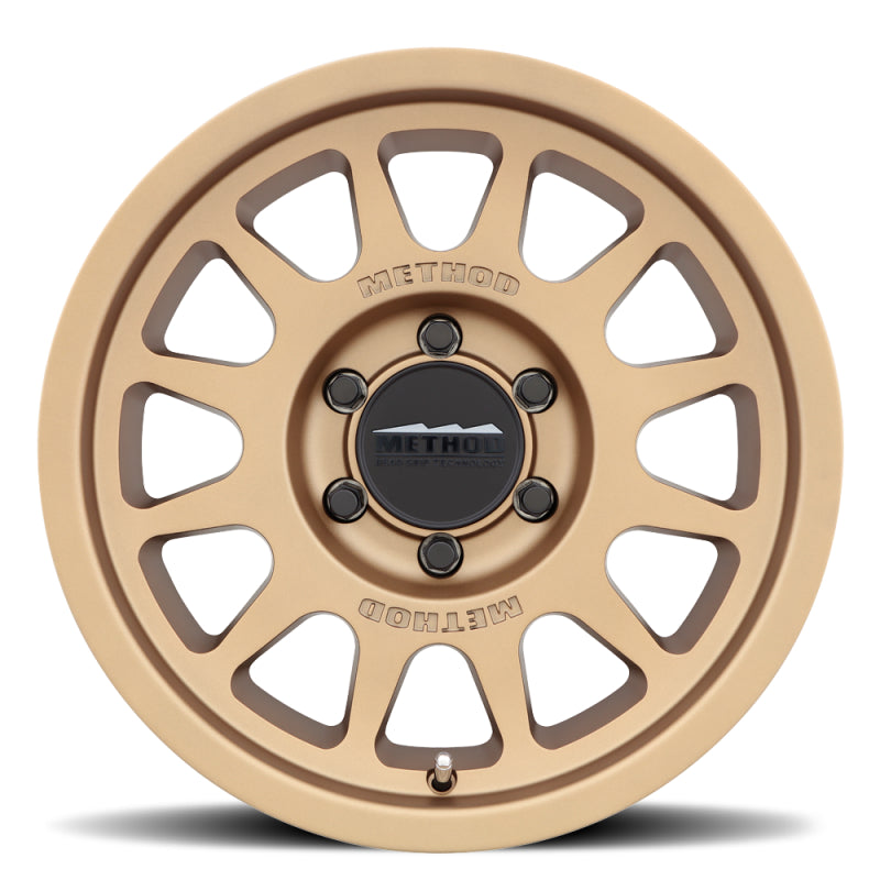 Wheels - Cast - Method MR703 17x8.5 0mm Offset 6x5.5 106.25mm CB Method Bronze Wheel