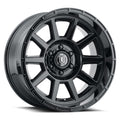 Recoil 20 X 10 Gloss Black, ICON Alloys