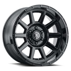 Recoil 20 X 10 Gloss Black, ICON Alloys
