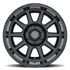 Recoil 20 X 10 Gloss Black, ICON Alloys