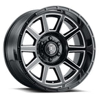Recoil 20 X 10 Gloss Black, ICON Alloys