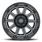 Recoil 20 X 10 Gloss Black, ICON Alloys