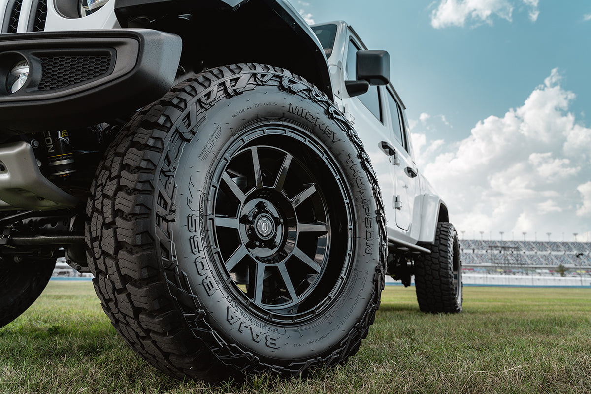 Recoil 20 X 10 Gloss Black, ICON Alloys