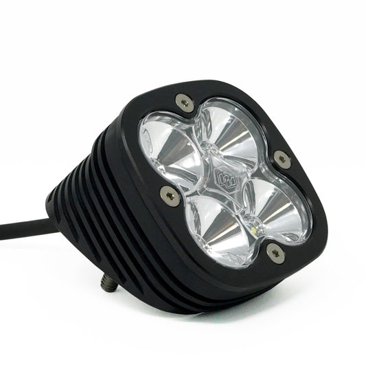 Baja Designs Squadron Pro Series Black Flush Mount Work/Scene Pattern LED Light Pod - Clear-LTW Motorsports