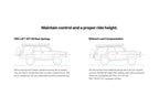 Eibach 25-26 Toyota 4Runner SR5 (Non-Hybrid) 4WD Pro Lift Kit HD Springs - Rear