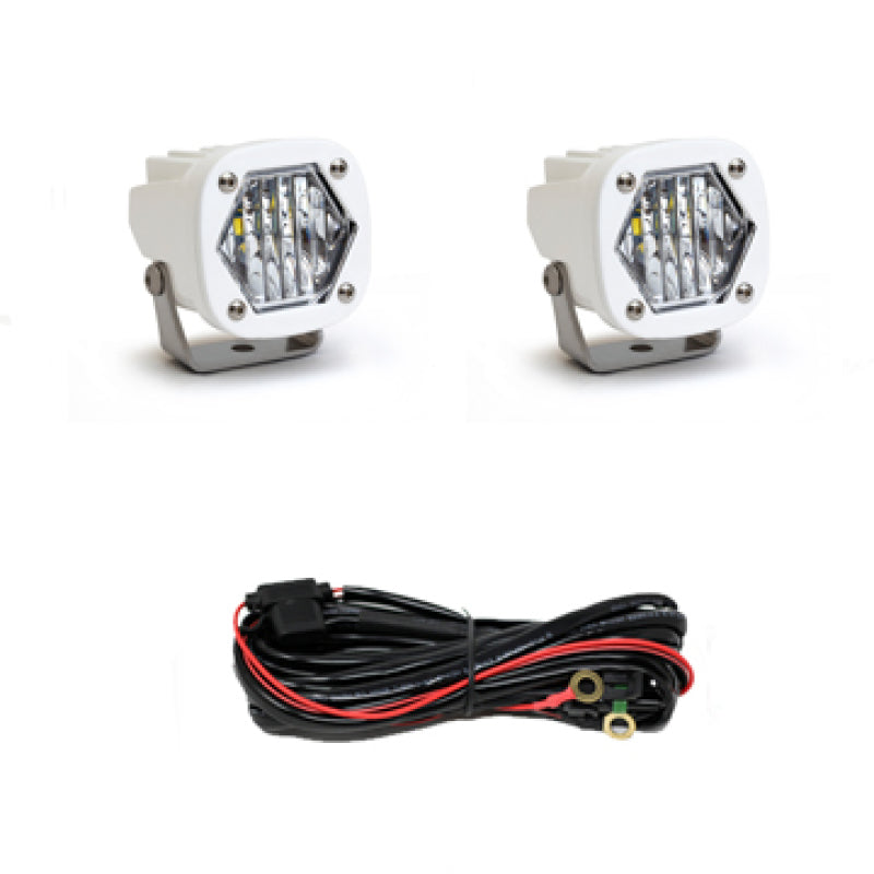 Baja Designs LED Light Pod S1 Wide Cornering White Pair-LTW Motorsports