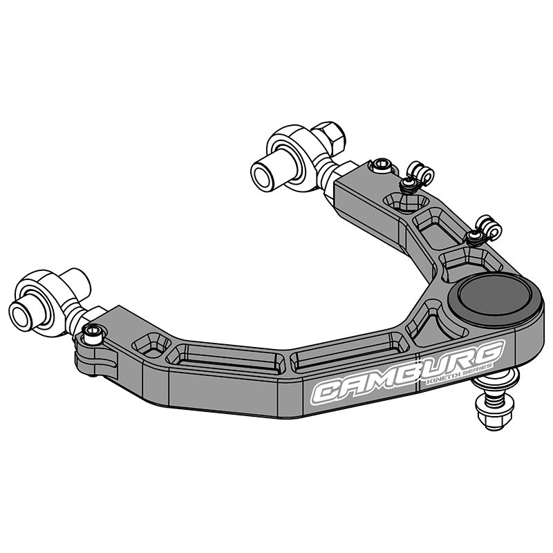 Camburg Toyota Tundra 2WD/4WD 22-23 KINETIK V2 Performance Billet Uniball Upper Arms (Red)-LTW Motorsports