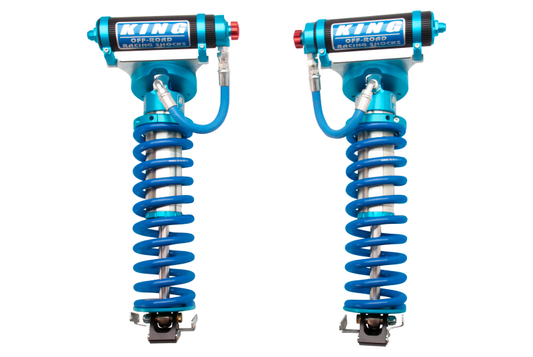 King Shocks 2005+ Ford F-250 4WD Front 3.0 Dia Remote Res Coilover Conv w/Adjuster (Pair)-LTW Motorsports