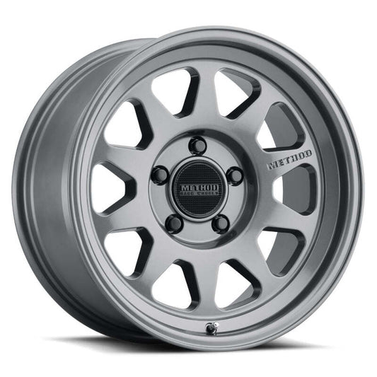 Wheels - Cast - Method MR316 20x10 -18mm Offset 8x6.5 130.81mm CB Gloss Titanium Wheel