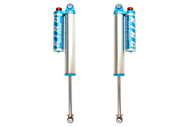 King Shocks 2011+ Chevrolet Silverado 2500/3500/HD Rear 2.5 Dia Piggyback Res Shock w/Adj (Pair)-LTW Motorsports
