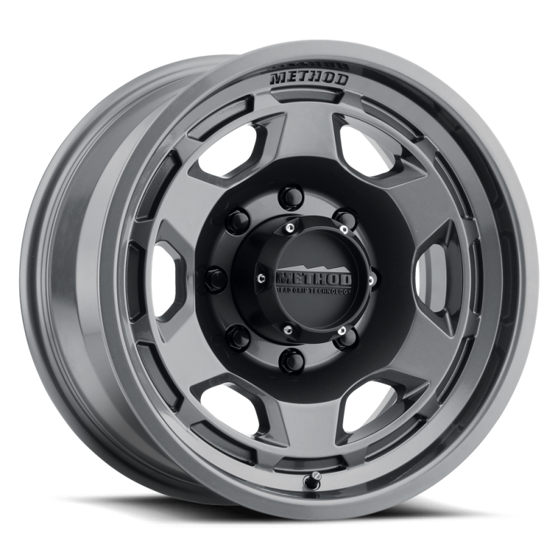 Method MR708 Bead Grip 17X9 -38mm Offset  8X170 130.81 CB - Gloss Titanium