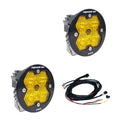 Baja Designs Squadron-R 2.0 Pro LED Wide Cornering (Pair) - Baja Amber