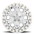 Method MR416 Beadlock 15x7 / 5x4.5 / 55mm Offset / 68.00mm Bore - Machined Clear Coat Wheel