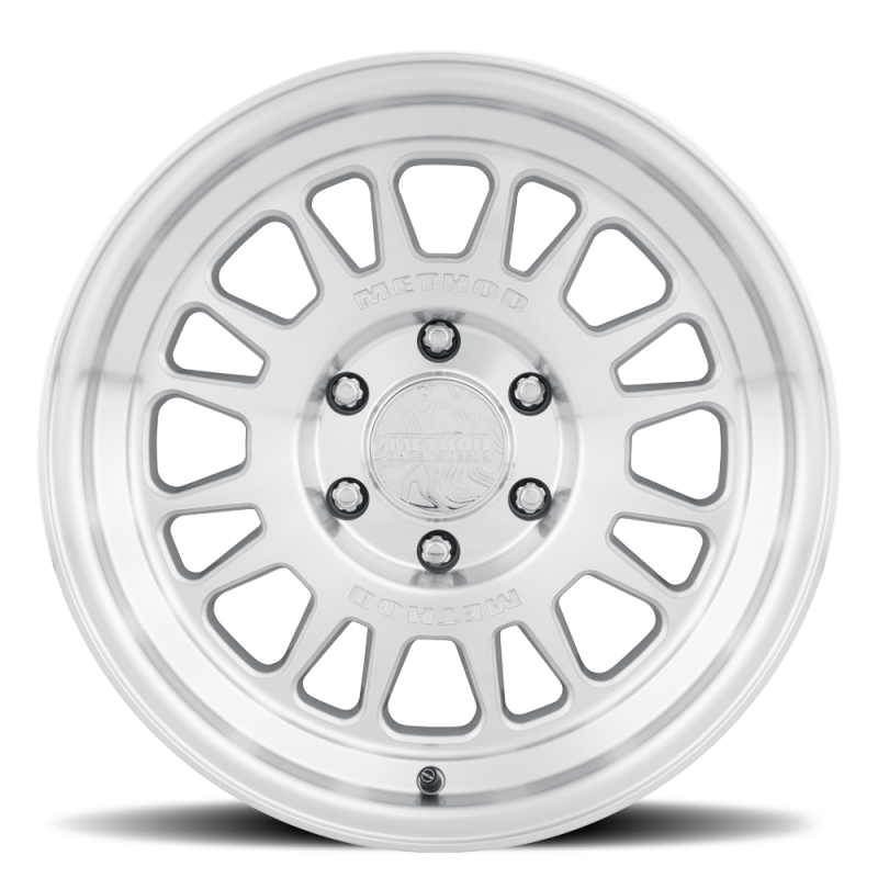 Method MR318 18x9 / 6x5.5 BP / 18mm Offset / 106.25mm CB Machined-Clear Coat