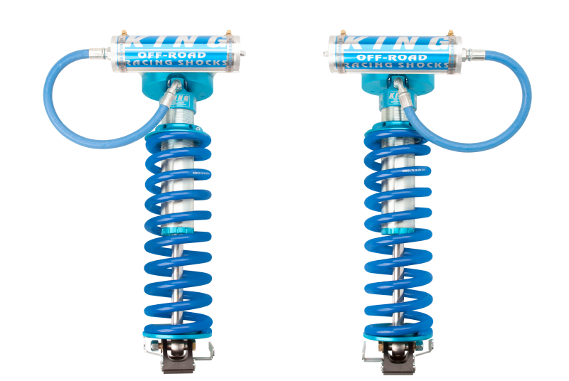 King Shocks 2005+ Ford F-250/F-350 4WD Front 2.5 Dia Remote Reservoir Coilover Conversion (Pair)-LTW Motorsports