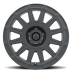 Ricochet 15 X 7 / 5 X 100 / 15MM / 4.6 Inch Back Space Satin Black, ICON Alloys