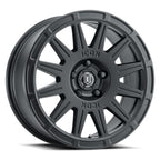 Ricochet 17 X 8 Satin Black, ICON Alloys