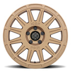 Ricochet 17 X 8 Satin Black, ICON Alloys