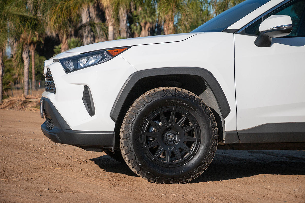 Ricochet 17 X 8 Satin Black, ICON Alloys