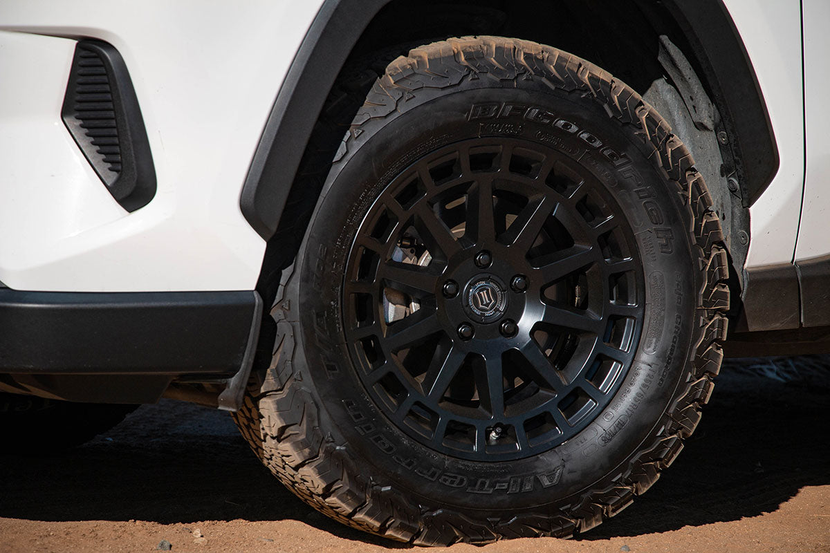 Journey 17 X 8 Satin Black, ICON Alloys