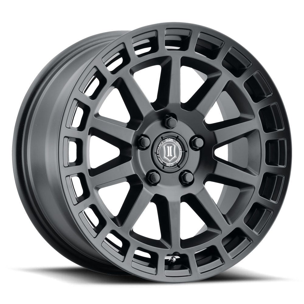 Journey 17 X 8 Satin Black, ICON Alloys