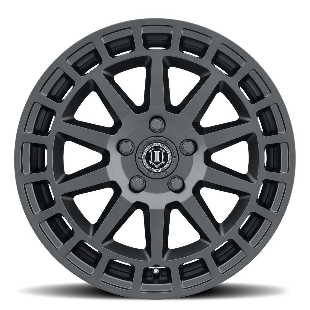 Journey 17 X 8 Satin Black, ICON Alloys