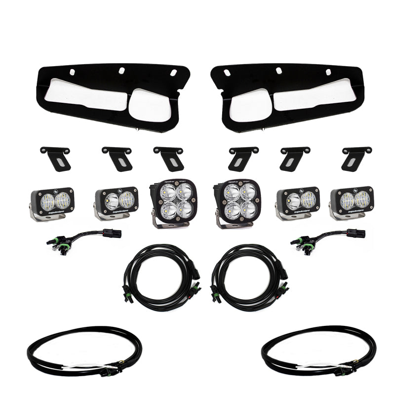Baja Designs 2021+ Ford Bronco Fog Pocket Kit 21-Up Sportsmen w/Upfitter-LTW Motorsports