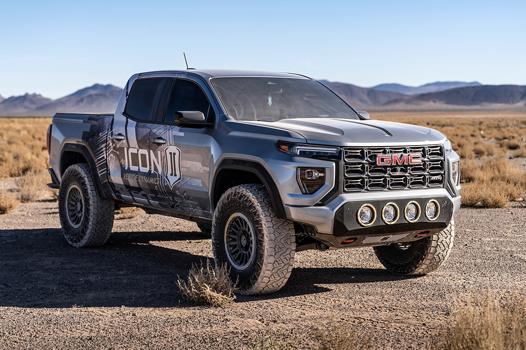 2023-2024 Canyon/Colorado Trail Boss & ZR2 2.5 Series Coilover Kit Remote Reservoir Icon Vehicle Dynamics