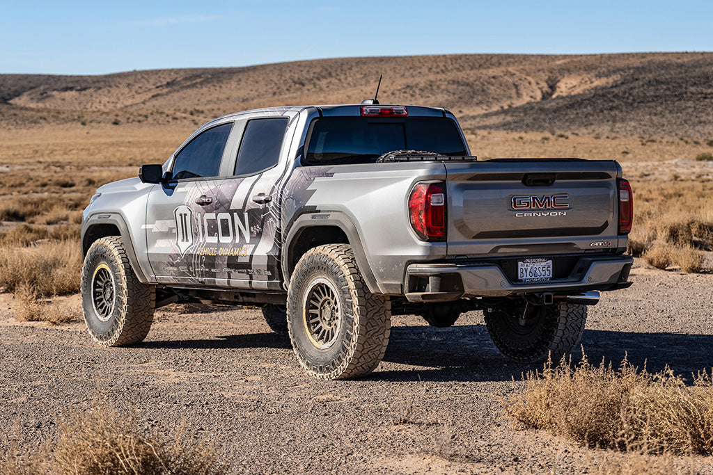 2023-2024 Canyon/Colorado Trail Boss & ZR2 2.5 Series Coilover Kit Remote Reservoir Icon Vehicle Dynamics