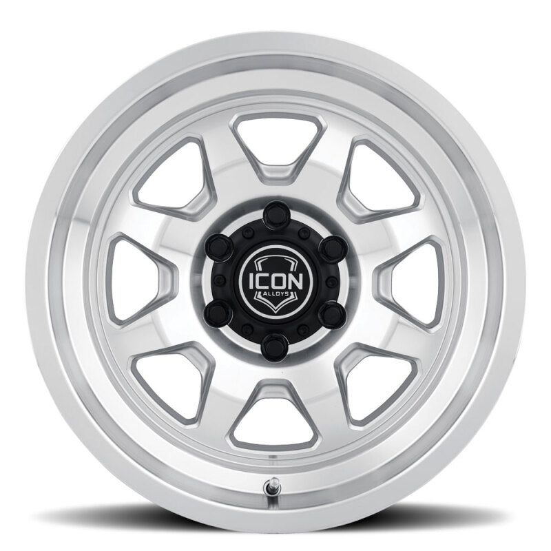 ICON Nuevo 17x8.5 / 6x135 / 6mm Offset 5in BS - Silver Machined-LTW Motorsports