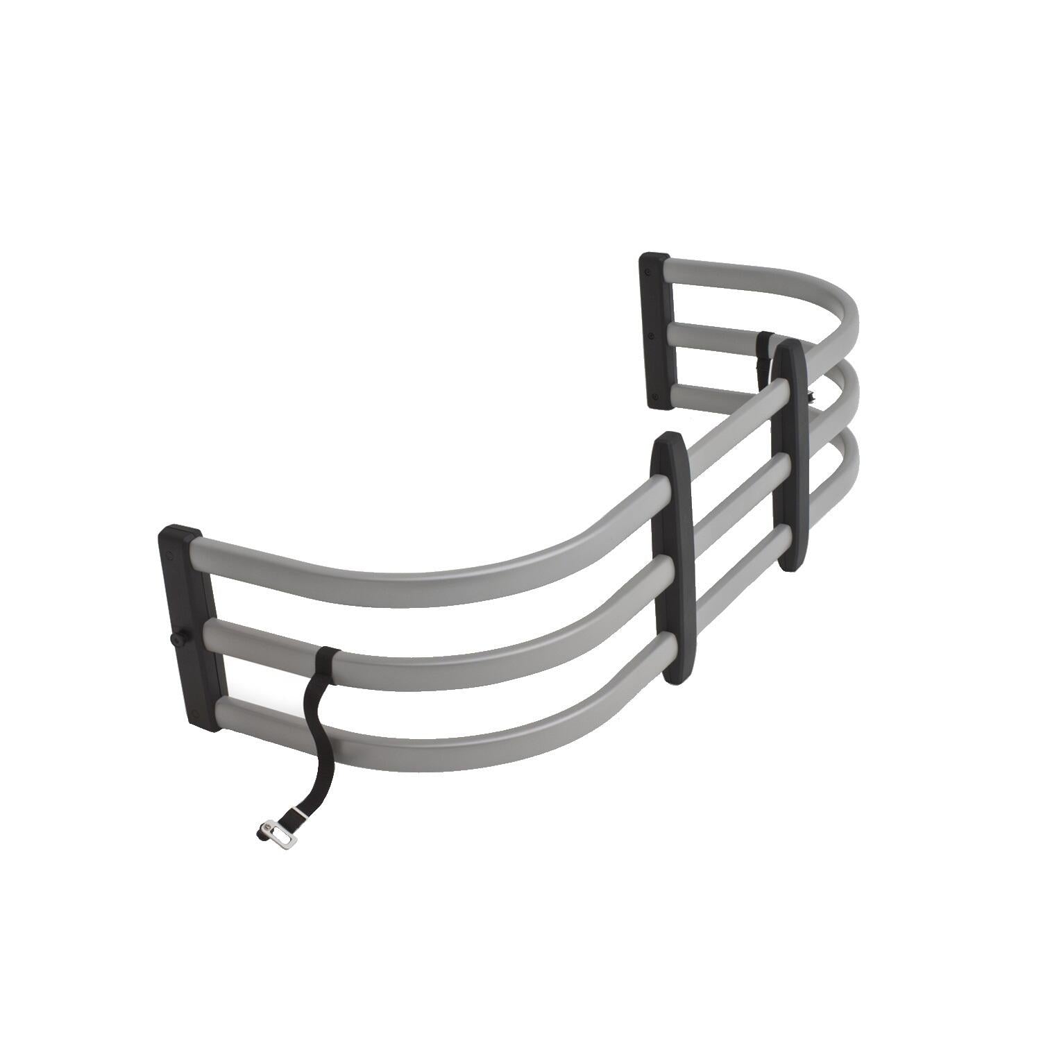 Silver BedXtender HD Tailgate Bed Extender Max Truck Bed Extender For 2007-2018 Silverado 1500/Sierra 1500 (Incl 2019 Silverado LD/Sierra Limited) 2007-2019 Silverado 2500/3500/Sierra 2500/3500 Standard Bed AMP Research