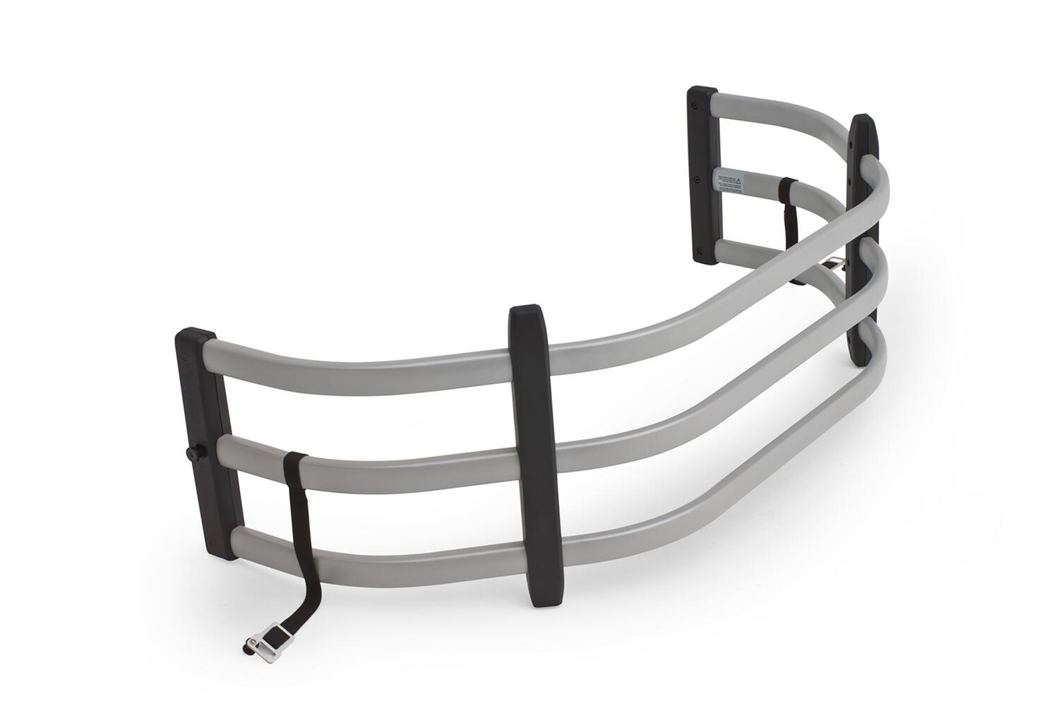 Silver BedXtender HD Tailgate Bed Extender Sport Truck Bed Extender 19-24 Ram 1500 Standard Bed AMP Research